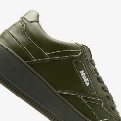 MoEa Baskets Noires Cuir De Cactus - Gen1 -Thinking Mu Soldes MoEa baskets full cactus detail 2