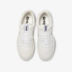 MoEa Baskets Blanches Cuir De Raisin - Gen1 -Thinking Mu Soldes MoEa baskets grape high