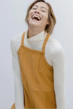 SUITE13LAB Salopette En Velours Coton Biologique - Nilda