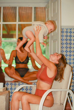 Nénés Paris Soutien-gorge En Fibres Recyclées - Jim 11 Nénés Paris Soutien-gorge En Fibres Recyclées - Jim -Thinking Mu Soldes Nenes lingerie deux pieces haut Jim Terracotta 5