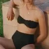 Nénés Paris Haut De Maillot En Fibres Recyclées - Berry 1 Nénés Paris Haut De Maillot En Fibres Recyclées - Berry -Thinking Mu Soldes Nenes swimwear deux pieces haut Berry Noir 1