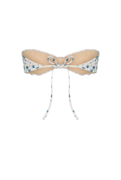 Nénés Paris Haut De Maillot En Fibres Recyclées - Berry -Thinking Mu Soldes Nenes swimwear deux pieces haut Berry myrtilles 7