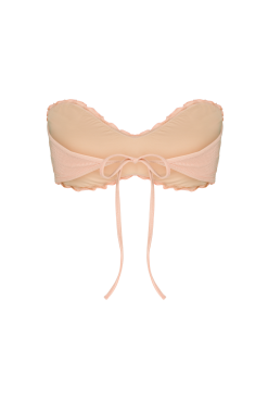 Nénés Paris Haut De Maillot En Fibres Recyclées - Berry -Thinking Mu Soldes Nenes swimwear deux pieces haut Berry peach 8