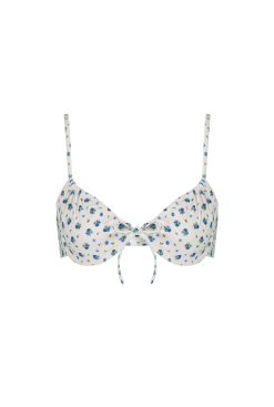 Nénés Paris Haut De Maillot En Fibres Recyclées - Guanaco -Thinking Mu Soldes Nenes swimwear deux pieces haut Guanaco myrtilles 5