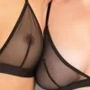 Olly Lingerie Soutien-gorge Polyamide Recyclé - Sélune -Thinking Mu Soldes Olly lingerie details soutien gorge en dentelle recyclee selune noir