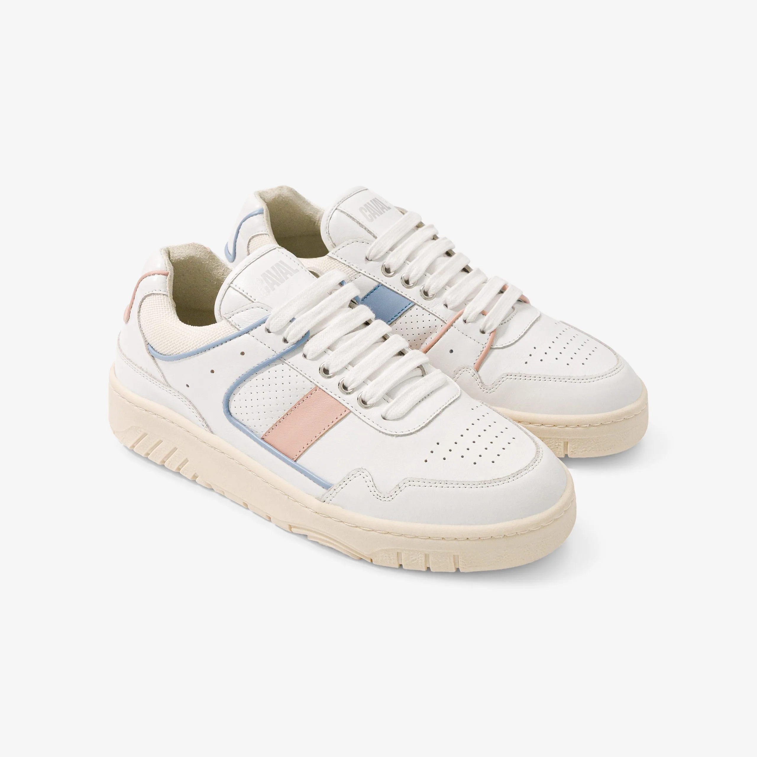 Caval Baskets En Cuir - Powder Blue 4 Caval Baskets En Cuir - Powder Blue – Image 2