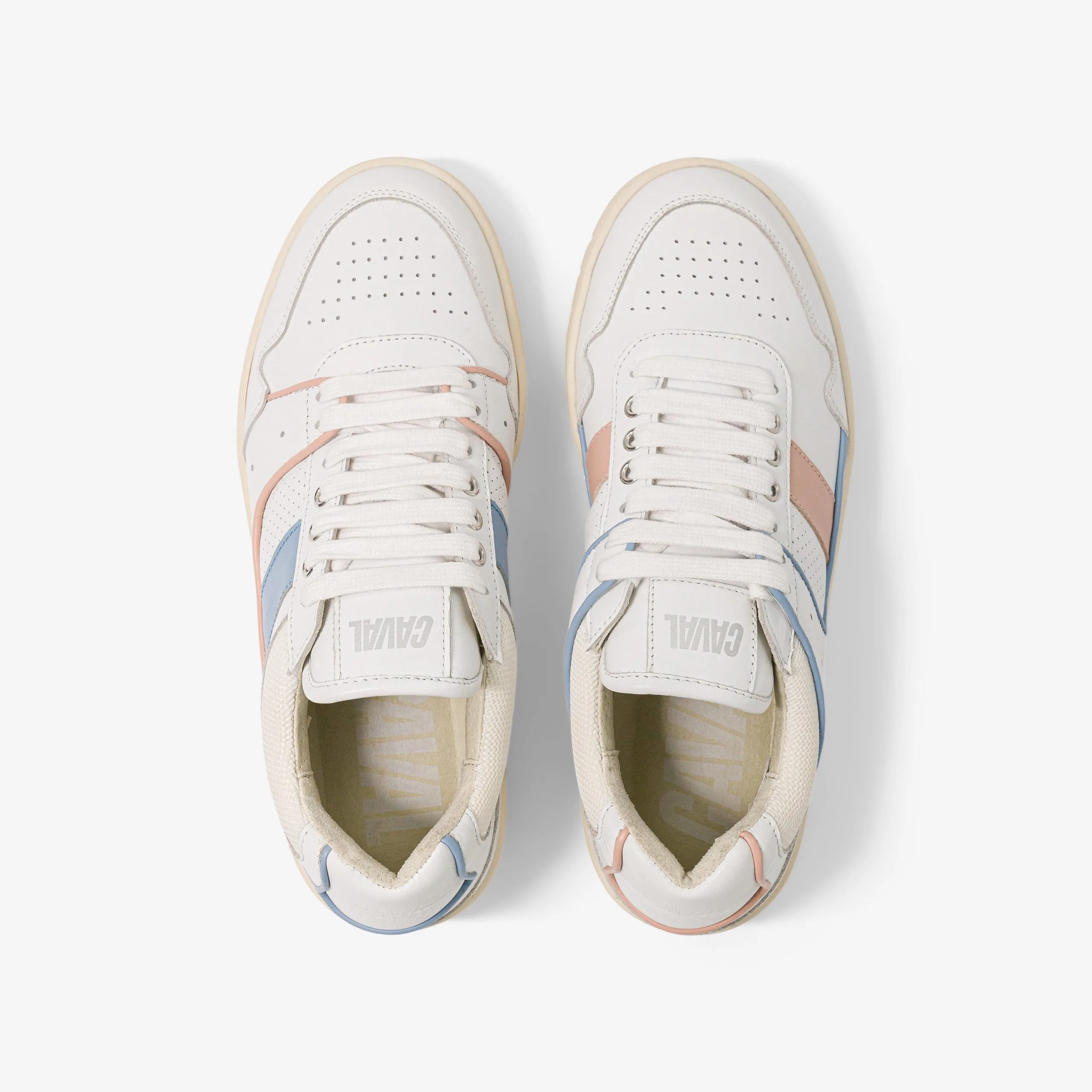 Caval Baskets En Cuir - Powder Blue 5 Caval Baskets En Cuir - Powder Blue – Image 3