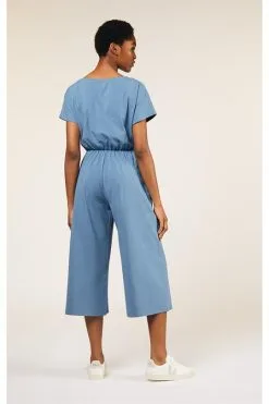 People Tree Combinaison Coton Biologique - Evelyn -Thinking Mu Soldes PEOPLE TREE Combi Evelyn bleu clair 4 f5e44dcc a811 4633 960f 0c7a21d61020
