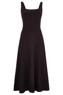 People Tree Robe Coton Biologique - Tyra 17 People Tree Robe Coton Biologique - Tyra -Thinking Mu Soldes PEOPLE TREE Robe Tyra noire 2