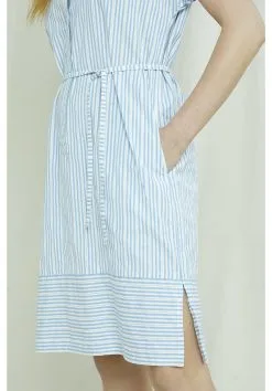 People Tree Robe Coton Biologique - Hema 10 People Tree Robe Coton Biologique - Hema -Thinking Mu Soldes PEOPLE TREE Robe bleu Hema 4