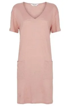 People Tree Robe Lin Biologique - Mari -Thinking Mu Soldes PEOPLE TREE Robe lin Mari 5