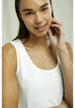 People Tree Débardeur Coton Biologique - Lizzie -Thinking Mu Soldes PEOPLE TREE T shirt Lizzie blanc 4 d1cbd263 b3d2 4c72 8429 74b645a7b131