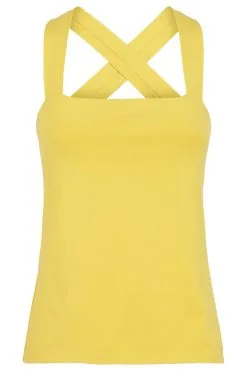 People Tree Top Coton Biologique - Kenzie -Thinking Mu Soldes PEOPLE TREE Top KENZY jaune 2 399f892e 2dcb 42b3 95ad e19977c1dd34