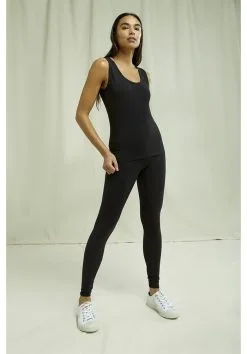 People Tree Débardeur Coton Biologique - Lizzie -Thinking Mu Soldes PEOPLE TREE Top LIZZIE noir 2