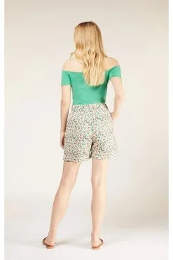 People Tree Top Coton Biologique - Uma -Thinking Mu Soldes PEOPLE TREE Top UMA vert 3