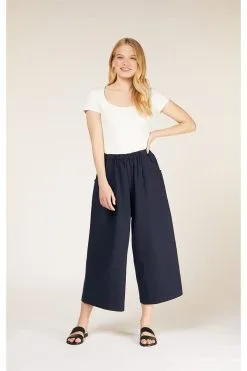 People Tree Top Coton Biologique - Casey -Thinking Mu Soldes PEOPLE TREE Top blanc casey 3