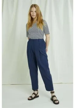 People Tree Top Coton Biologique - Abigail -Thinking Mu Soldes PEOPLE TREE Top raye bleu abigail 2 1baa6fb1 fc9e 46f3 a038 dfb05099d480