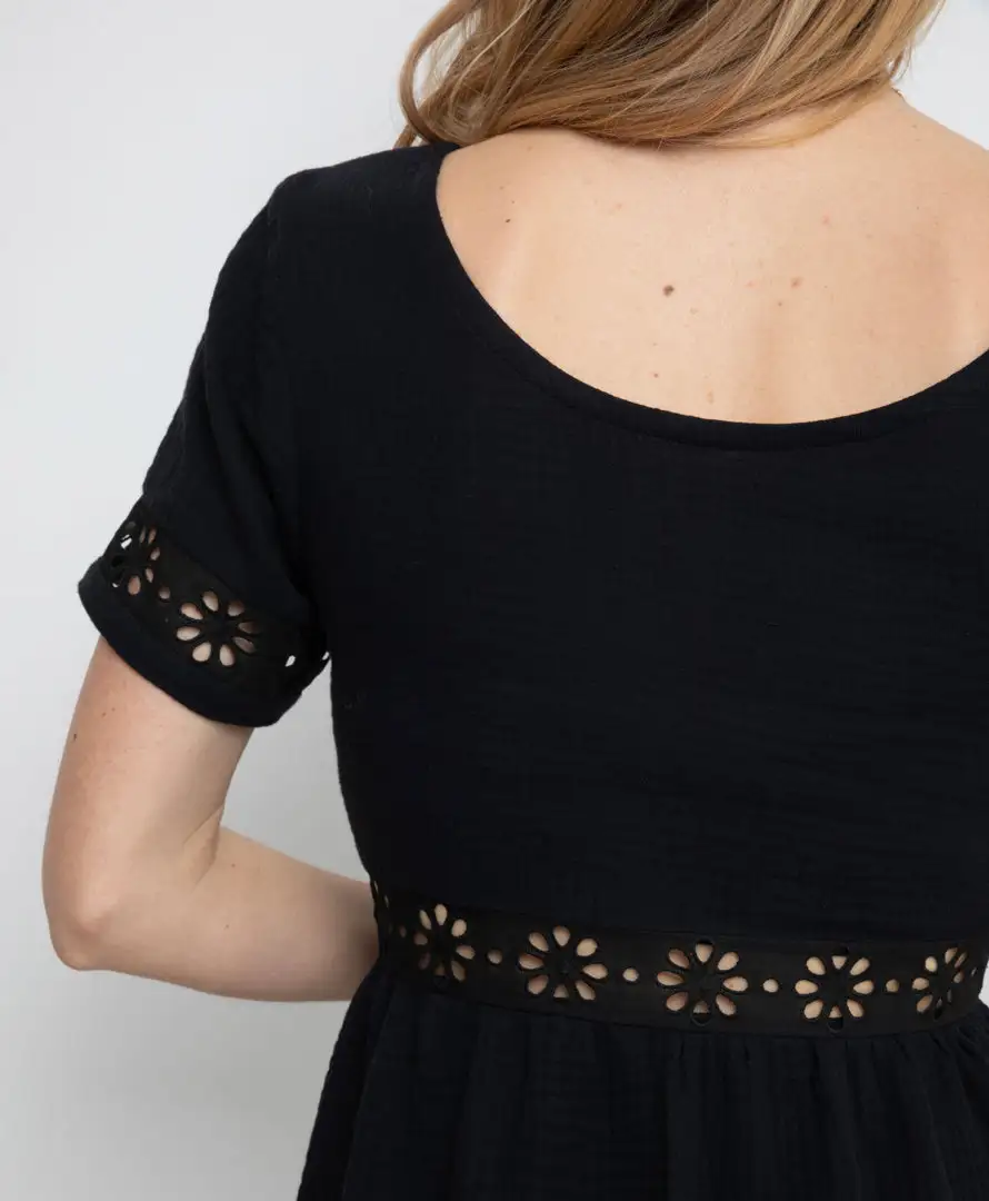 April & C Robe Courte Coton Biologique - Robine 4 April & C Robe Courte Coton Biologique - Robine – Image 2