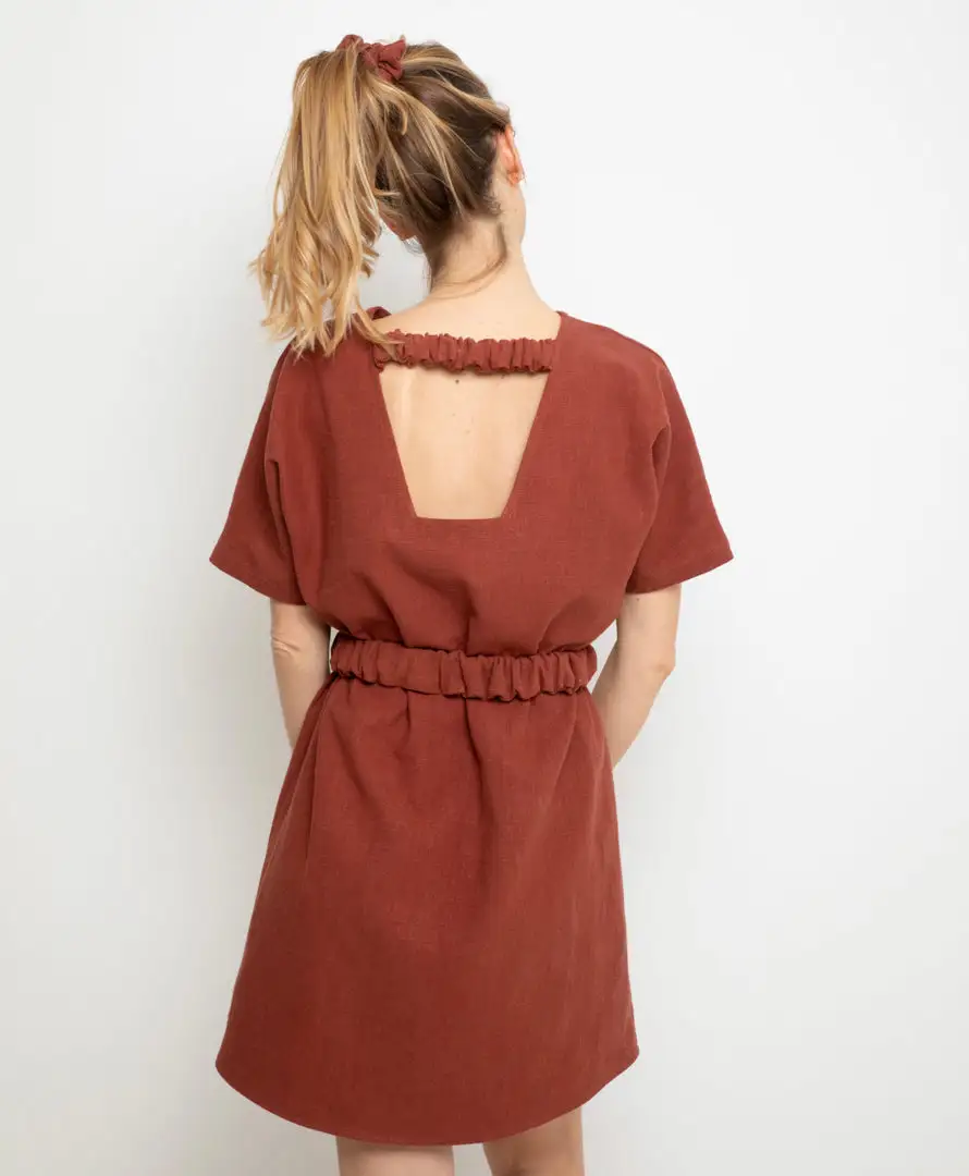 April & C Robe Courte Lin - Romane 3 April & C Robe Courte Lin - Romane