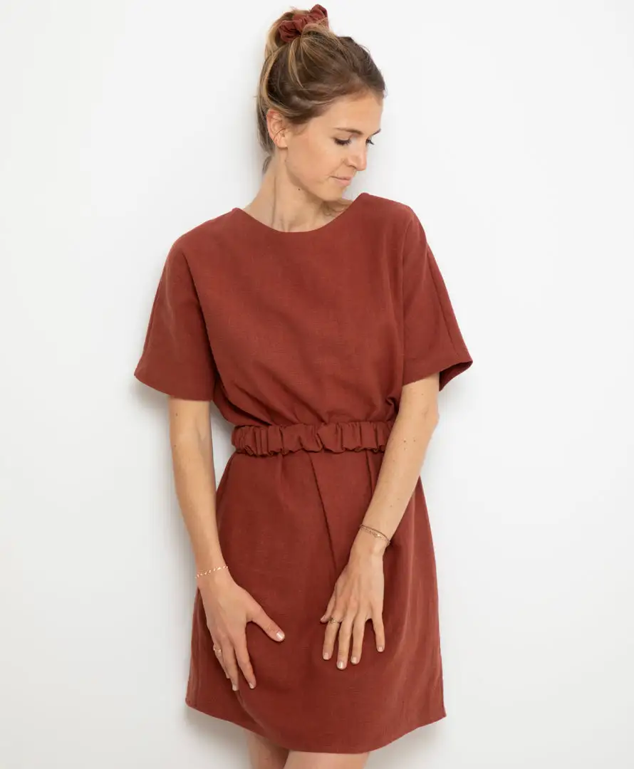 April & C Robe Courte Lin - Romane 4 April & C Robe Courte Lin - Romane – Image 2