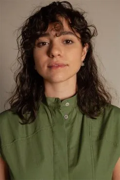 Ecclo Robe Coton Upcyclé - Combattante -Thinking Mu Soldes Robe Kaki Made in France et coton upcycle recycle desimpacte edition limitee 06