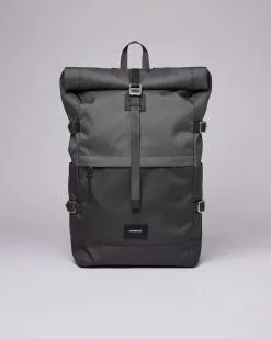 Sandqvist Sac à Dos Nylon Recyclé - Bernt 39 Sandqvist Sac à Dos Nylon Recyclé - Bernt -Thinking Mu Soldes SANDQVIST BERNT Noir Noir