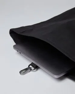 Sandqvist Sac à Dos Coton Biologique - Dante Vegan -Thinking Mu Soldes SANDQVIST DANTE VEGAN BlackWithCoating SQA1677 06 d3065157 a738 47db af04 d80c707bd480