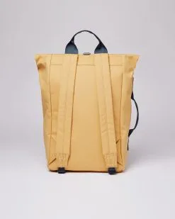 Sandqvist Sac à Dos Coton Biologique - Dante Vegan -Thinking Mu Soldes SANDQVIST DANTE VEGAN Jaune 3
