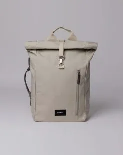 Sandqvist Sac à Dos Coton Biologique - Dante Vegan -Thinking Mu Soldes SANDQVIST DANTE Vegan gris