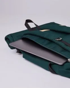 Sandqvist Sac à Dos Polyester Recyclé - Ilon 35 Sandqvist Sac à Dos Polyester Recyclé - Ilon -Thinking Mu Soldes SANDQVIST ILON DarkGreen SQA1563 05