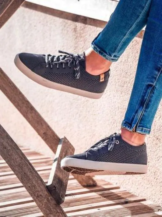 Saola Shoes Baskets Noires En Fibres Recyclées - Cannon Knit 6 Saola Shoes Baskets Noires En Fibres Recyclées - Cannon Knit – Image 4