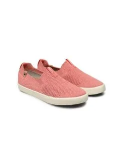 Saola Shoes Baskets Roses En Fibres Recyclées - Virunga