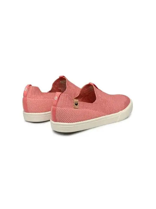 Saola Shoes Baskets Roses En Fibres Recyclées - Virunga 4 Saola Shoes Baskets Roses En Fibres Recyclées - Virunga – Image 2