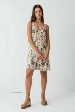 SKFK Robe Courte Coton Biologique - Ahaize