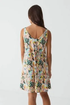 SKFK Robe Courte Coton Biologique - Ahaize -Thinking Mu Soldes SKFK Robe AKAIZE 4