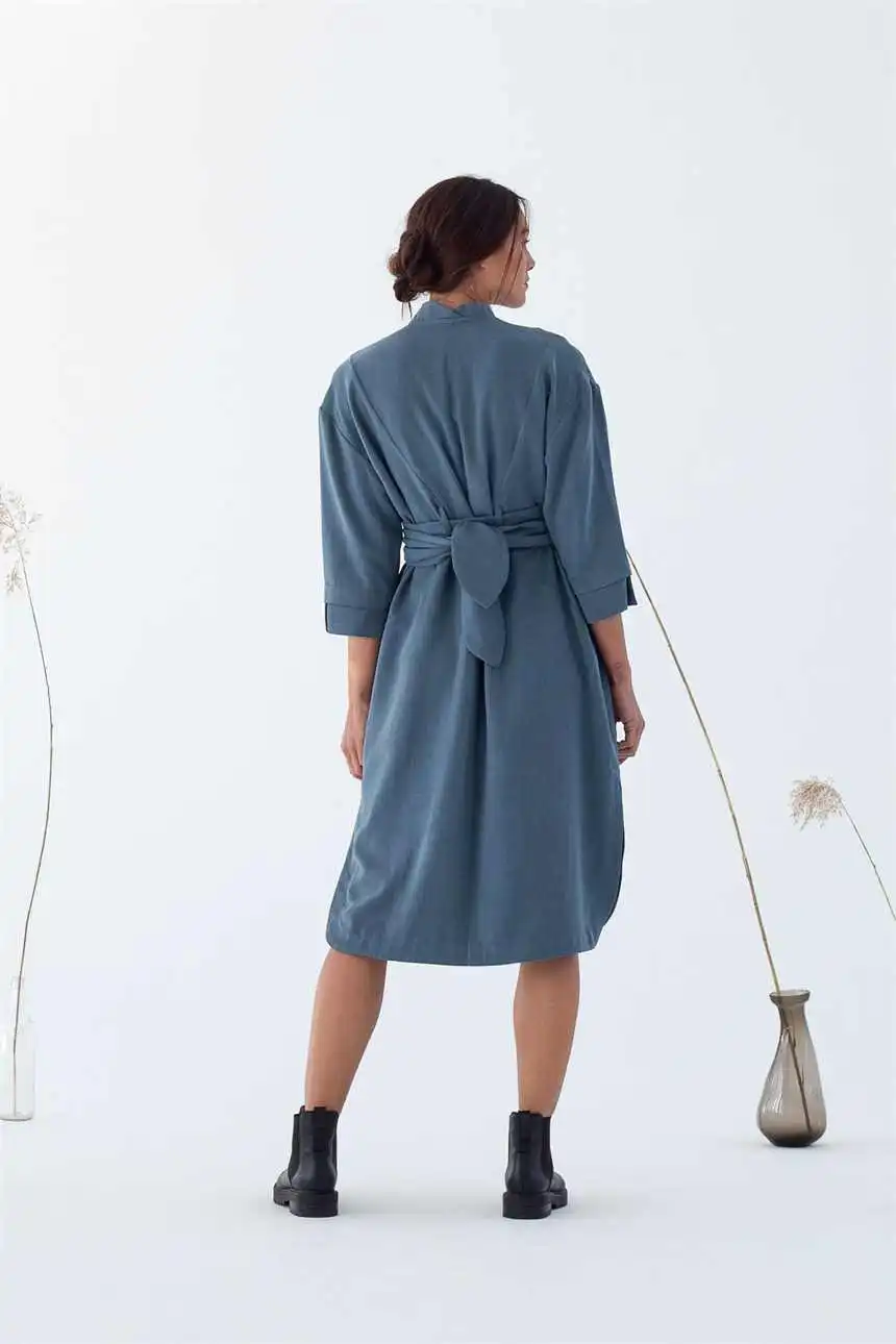 SUITE13LAB Robe Tencel® - Gunma 4 SUITE13LAB Robe Tencel® - Gunma – Image 2