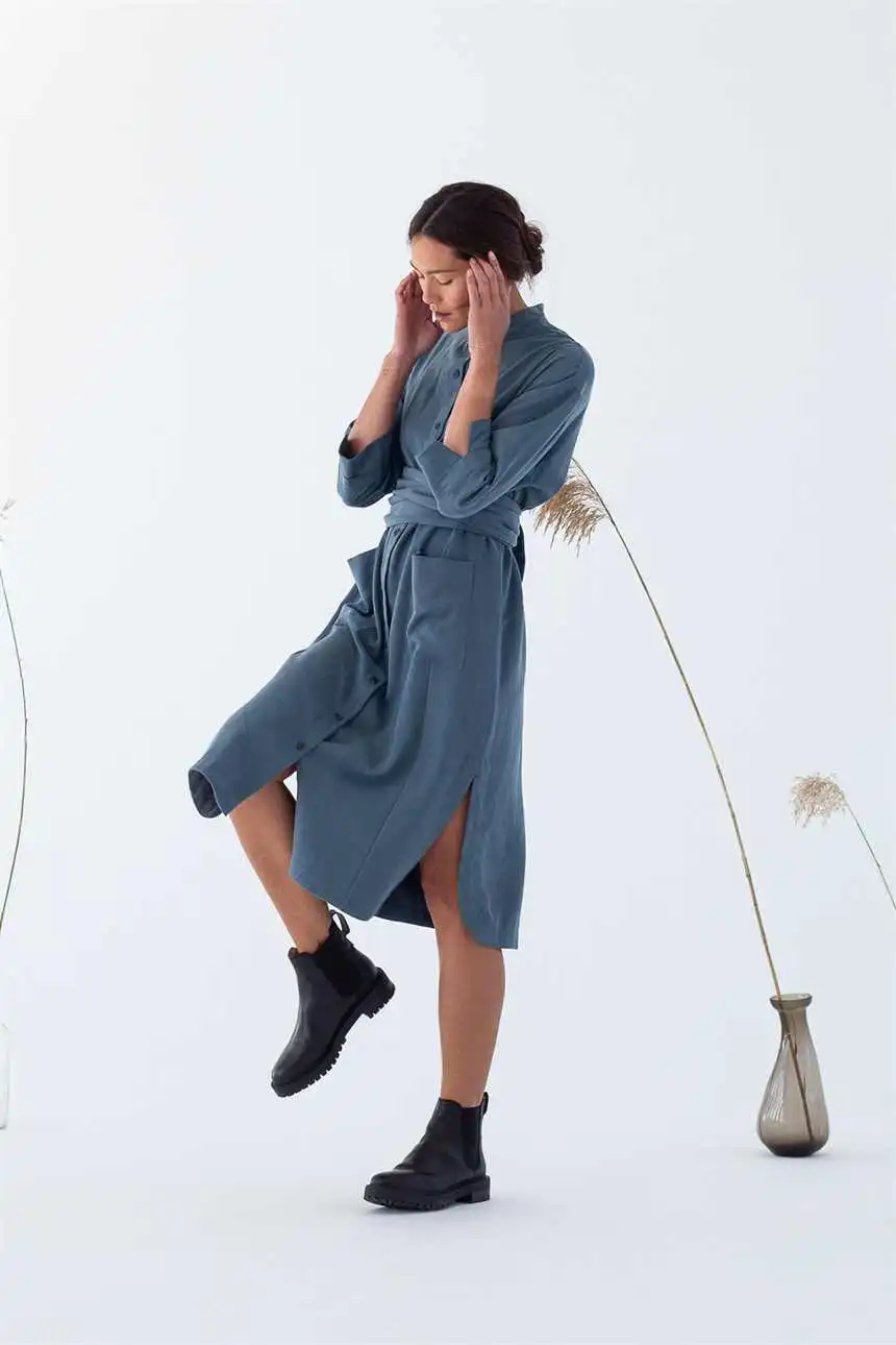 SUITE13LAB Robe Tencel® - Gunma 5 SUITE13LAB Robe Tencel® - Gunma – Image 3