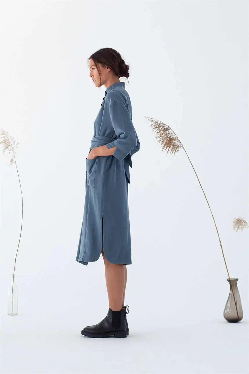 SUITE13LAB Robe Tencel® - Gunma 6 SUITE13LAB Robe Tencel® - Gunma – Image 4