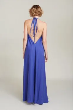 SUITE13LAB Robe Longue Tencel® - Mp Long -Thinking Mu Soldes SUITE13 Robe MP Long bleu royal 3