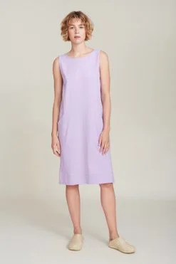 SUITE13LAB Robe Longue Coton Biologique - Margarita 12 SUITE13LAB Robe Longue Coton Biologique - Margarita -Thinking Mu Soldes SUITE13 Robe Margarita lavande 2