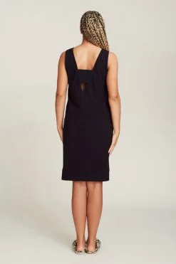 SUITE13LAB Robe Longue Coton Biologique - Margarita 10 SUITE13LAB Robe Longue Coton Biologique - Margarita -Thinking Mu Soldes SUITE13 Robe Margarita noire 3