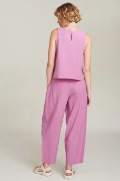 SUITE13LAB Top Coton Biologique - Mindoro -Thinking Mu Soldes SUITE13 Top MINDORO Mauve 4