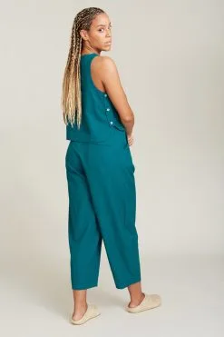 SUITE13LAB Top Coton Biologique - Mindoro -Thinking Mu Soldes SUITE13 Top MINDORO Vert 3