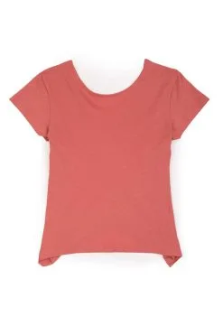 SUITE13LAB Top Coton Biologique - Atlas -Thinking Mu Soldes SUITE 13 Top corrail Atlas 1