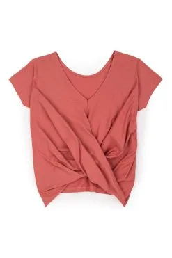 SUITE13LAB Top Coton Biologique - Atlas -Thinking Mu Soldes SUITE 13 Top corrail Atlas 2