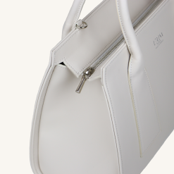 Lerisa Sac à Main En Fibres Recyclées - L -Thinking Mu Soldes Sac Lerisa beige sac vegan cuir de raisin made in france