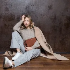 Valet De Pique Sac à Main Cuir Tannage Végétal - Madeleine -Thinking Mu Soldes SacmedecinFemme