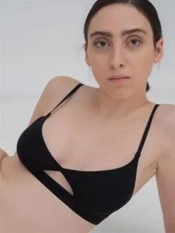 The Nude Label Soutien-gorge Coton Bio - Thin Strap