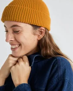 Thinking Mu Bonnet En Laine Certifiée -Thinking Mu Soldes THINKING MU Bonnet BEANIE moutarde 4 befb936a 2f0c 4aa4 be5b 52fef6c09010