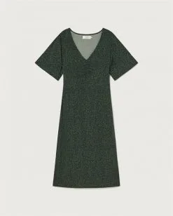 Thinking Mu Robe Lenzing® Ecovero® - Chamaleon -Thinking Mu Soldes THINKING MU Robe Chamaleon coco vert 4